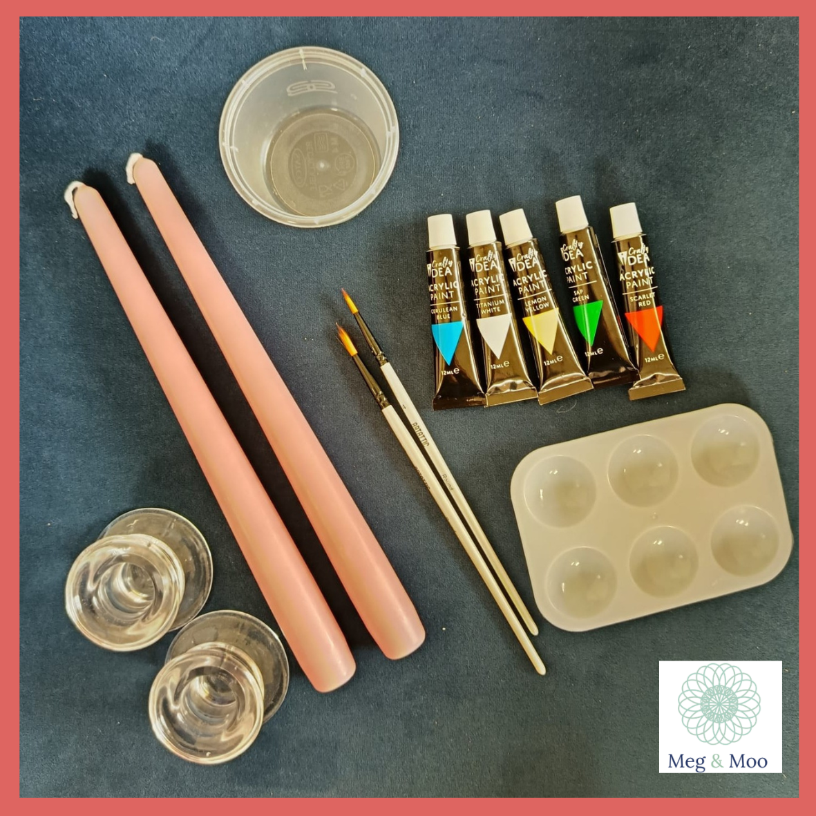 Tapered Candle Painting Kit