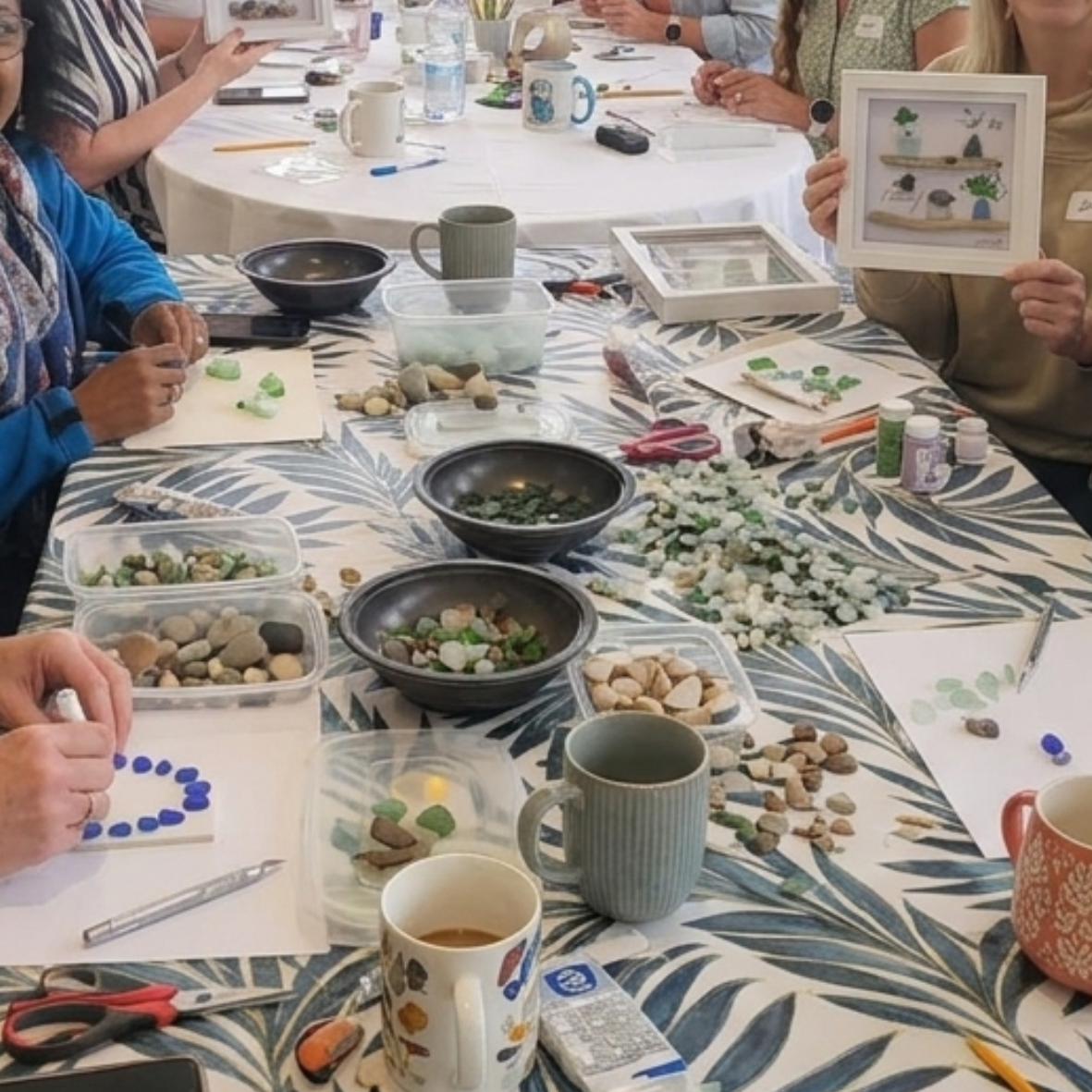 Sea Glass Framed Art Workshop